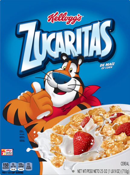 Kellogg'S, Zucaritas Cereal, Case Of 10, 25 Oz