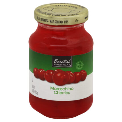 Essential Everyday, Marschino Cherries, Case Of 12, 10 Oz