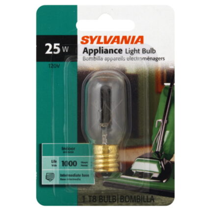 Sylvania, Appliance Light Bulb 25W, Case Of 6, 1 Ct