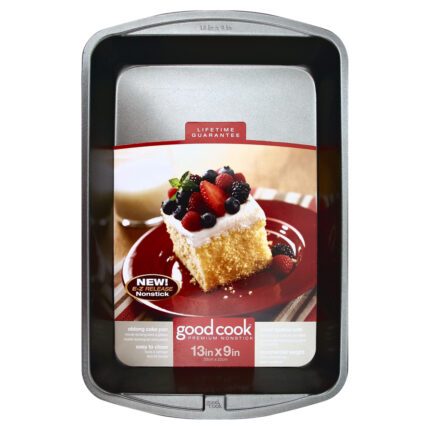 Good Cook, Oblong Cake Pan Nonstick 13 In X 9 In, Case Of 6, 1 Ct