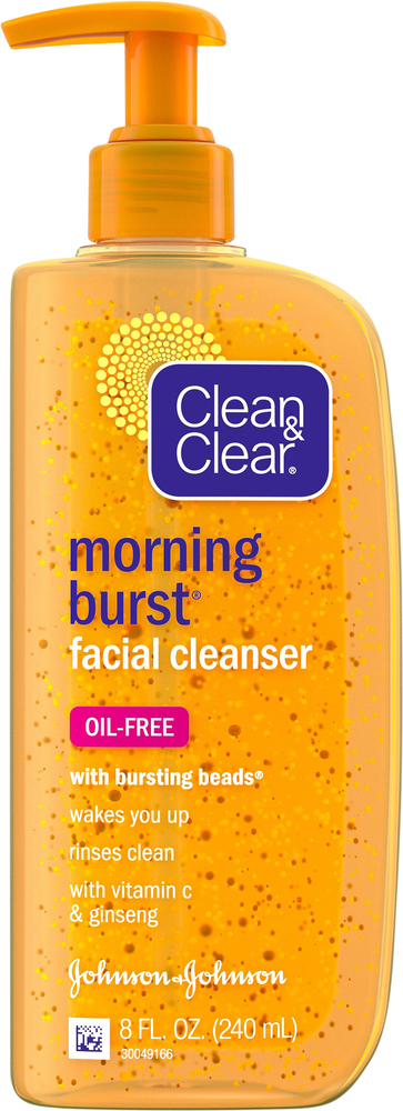 Clean & Clear, Morning Burst Oil-Free Gentle Daily Face Wash, Case Of 3, 8 Fl Oz