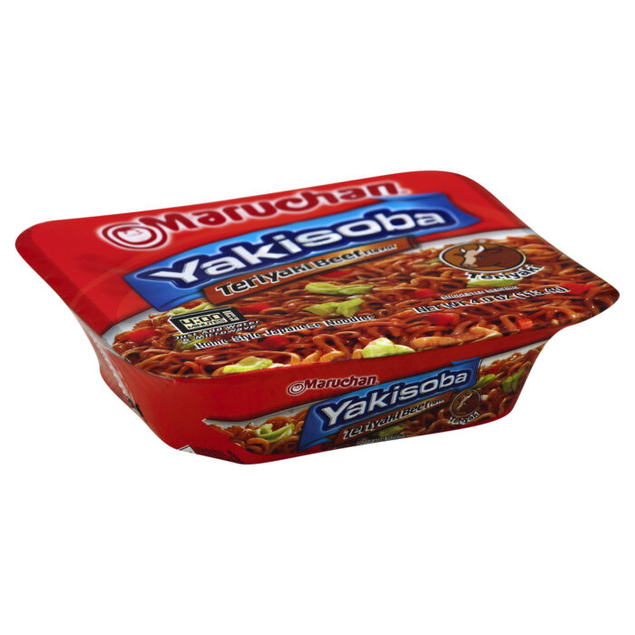 Maruchan, Yakisoba Teriyaki Beef, Case Of 8, 4 Oz - Image 1
