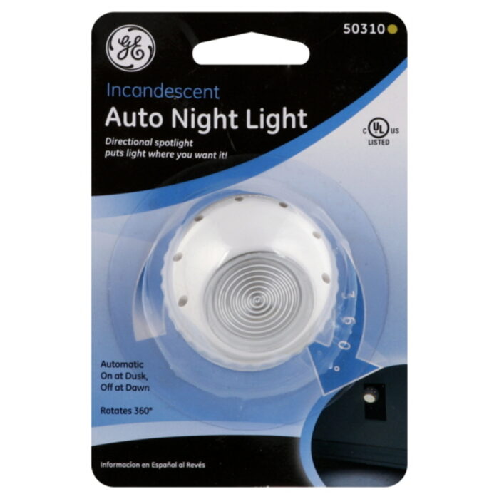 Ge, Auto Night Light, Case Of 5, 1 Ct - Image 1