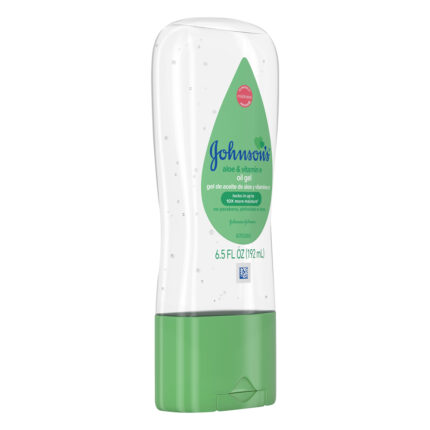 Johnson'S, Aloe And Vitamin E Oil Gel, Case Of 6, 6.5 Fl Oz