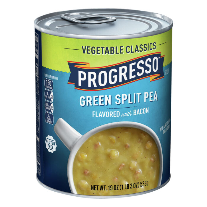 Progresso, Vegetable Classics Green Split Pea Soup, Case Of 12, 19 Oz - Image 1