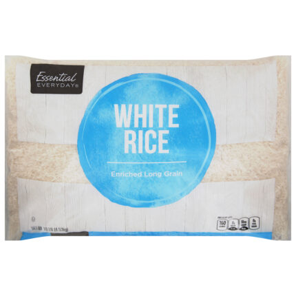 Essential Everyday, Rice White Long Grain, Case Of 4, 10 Lb