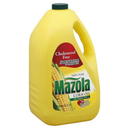 Mazola, Corn Oil Cholesterol Free, Case Of 6, 128 Fl Oz