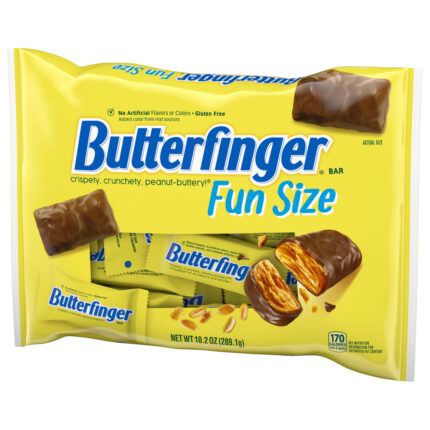Butterfinger, Fun Size Candy Bar, Case Of 12, 10.2 Oz