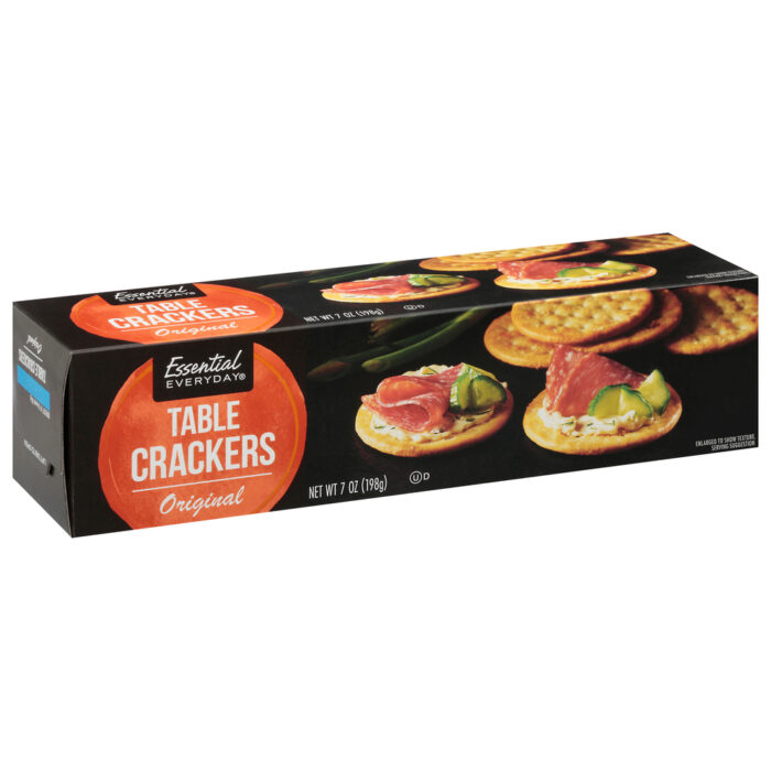 Essential Everyday, Table Crackers Original, Case Of 12, 7 Oz - Image 1