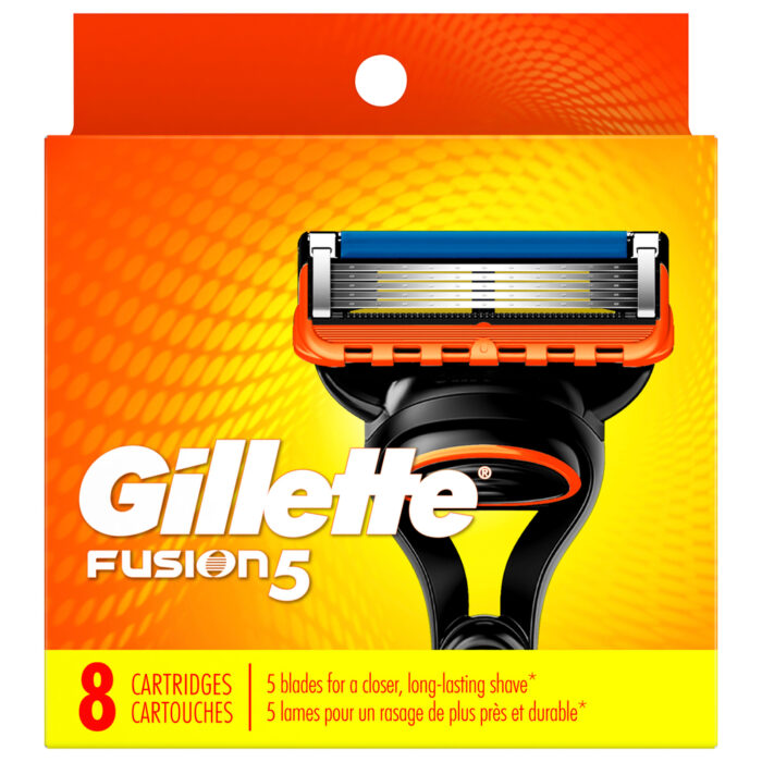 Gillette, Fusion5 Razor Refills, Case Of 6, 8 Ct - Image 1