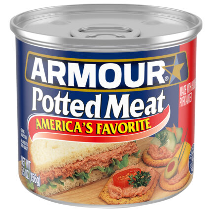 Armour, Potted Meat Made With Chicken Pork Added Chicken Pork, Case Of 24, 5.5 Oz