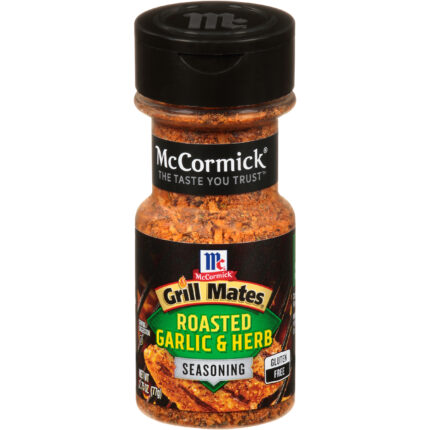Mccormick, Grill Mates Roasted Garlic And Herb Seasoning Shaker, Case Of 6, 2.75 Oz