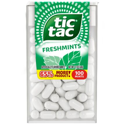 Tic Tac, Freshmints, Case Of 12, 1.7 Oz