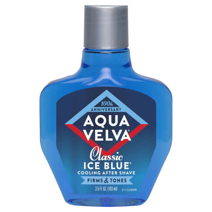 Aquavelva, Ice Blue Cooling Aftershave, Case Of 6, 3.5 Fl Oz - Image 1