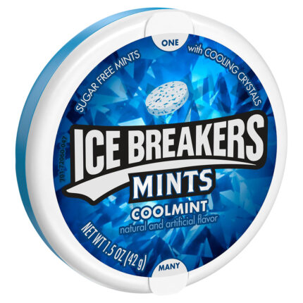 Ice Breakers, Mints Sugar Free Coolmint, Case Of 8, 1.5 Oz