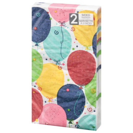 Sensations, 2-Ply Festive Fun Napkins, Case Of 12, 24 Ct