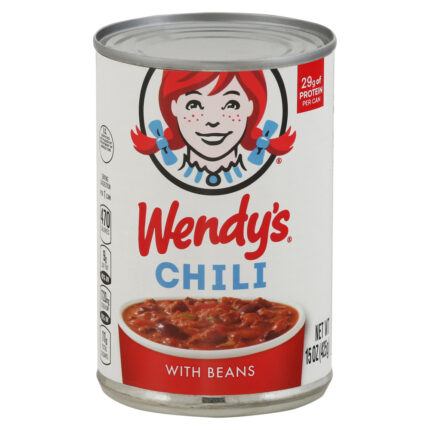 Wendys, Chili With Beans, Case Of 12, 15 Oz