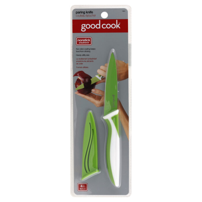 Good Cook, Paring Knife Nonstick Green 4 Inch, Case Of 6, 1 Ct - Image 1