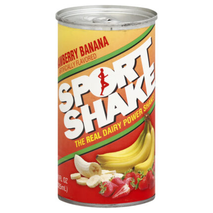 Sport Shake, Dairy Power Shake Strawberry Banana, Case Of 12, 11 Fl Oz
