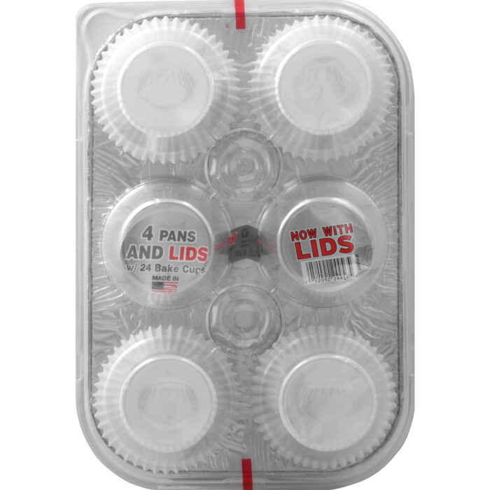 Handifoil, Pans And Lids 6 Bake Cups, Case Of 6, 4 Ct - Image 1