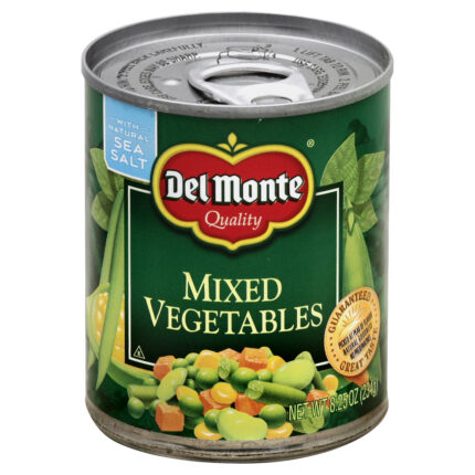 Del Monte, Mixed Vegetables, Case Of 12, 8.25 Oz