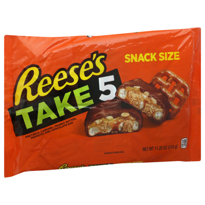 Reese'S, Take 5 Snack Size Chocolate Bar, Case Of 12, 11.25 Oz - Image 1