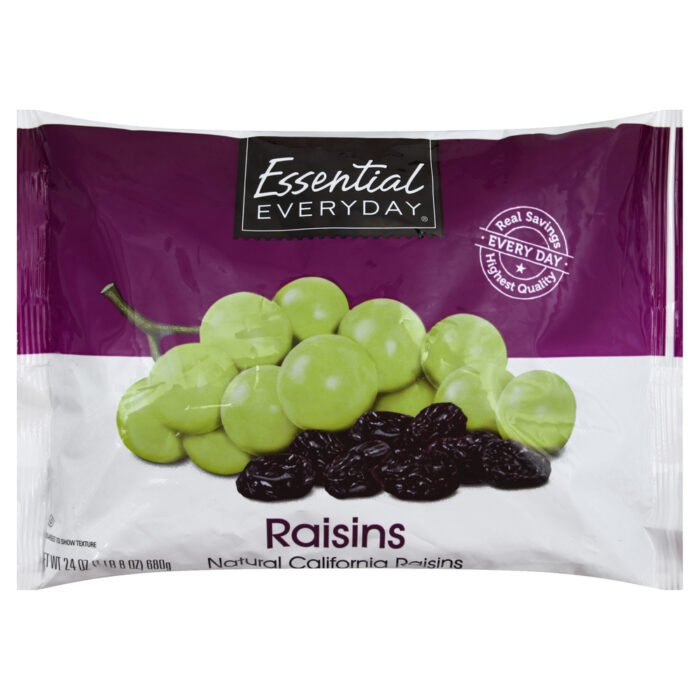 Essential Everyday, Raisins, Case Of 12, 24 Oz - Image 1