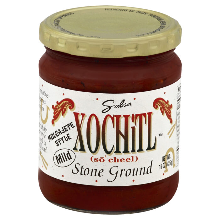 Xochit Salsa,Stone Ground,Mild 15 Oz - Image 1