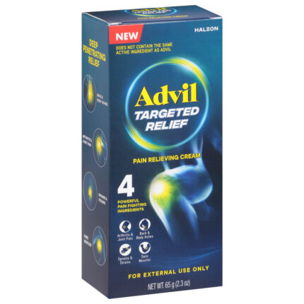 Advil, Pain-Relieving Cream, Case Of 3, 2.3 Oz
