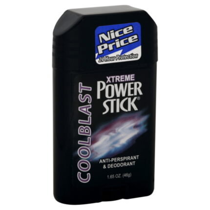 Powerstik, Anti Perspirant And Deodorant, Case Of 6, 2 Oz