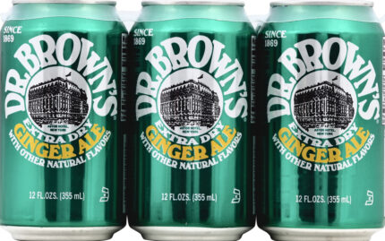 Drbrwn Soda,Ginger Ale 6/12 Fz