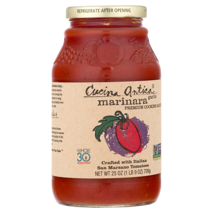 Cucina Sauce,Garlic Marinara 25 Oz - Image 1