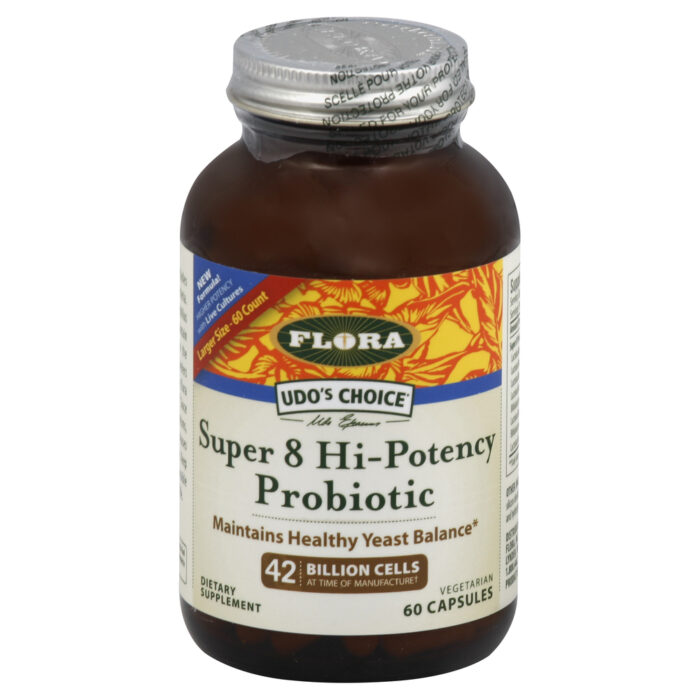 Flora Probiotic,Super 8 60 Cap - Image 1