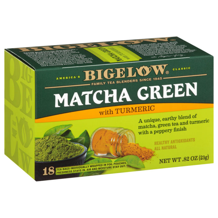 Bigelw Tea,Matcha Green,Tumeric 18 Bag - Image 1