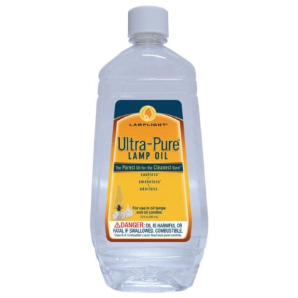 Lamplight, Ultra Pure Lamp Oil, Case Of 12, 32 Fl Oz