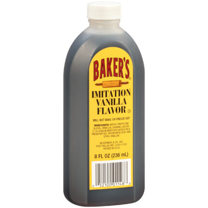 Baker'S, Vanilla Imitation, Case Of 24, 8 Fl Oz