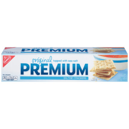 Premium, Original Saltine Crackers, Case Of 12, 4 Oz