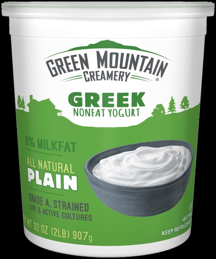 Grnmtc Yog,Greek,0% Fat,Plain 32 Oz - Image 1