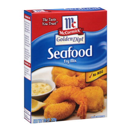 Golden Dipt, Breading Fry Mix Seafood, Case Of 8, 10 Oz