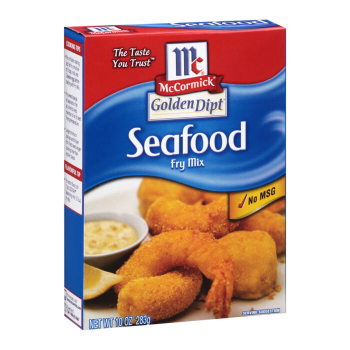 Golden Dipt, Breading Fry Mix Seafood, Case Of 8, 10 Oz - Image 1