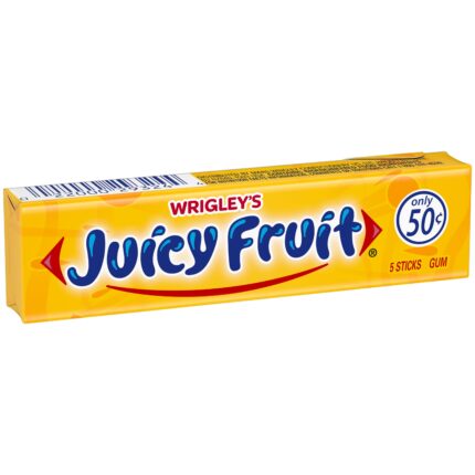 Wrigley, Gum Sticks Juicy Fruit, Case Of 40, 5 Ct