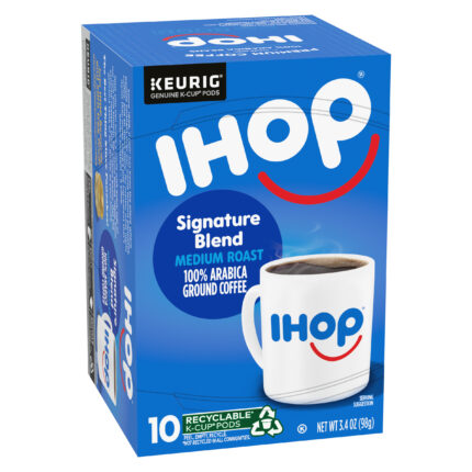Ihop, K Cup Coffee Pods Medium Roast Signature Blend, Case Of 6, 3.4 Oz