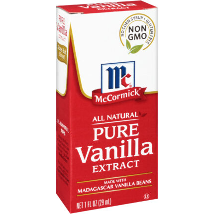Mccormick, Pure Vanilla Extract, Case Of 12, 1 Fl Oz