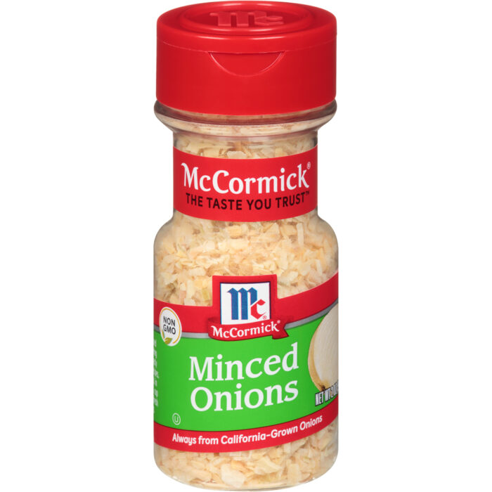 Mccormick, Minced Onions Shaker, Case Of 6, 2 Oz - Image 1