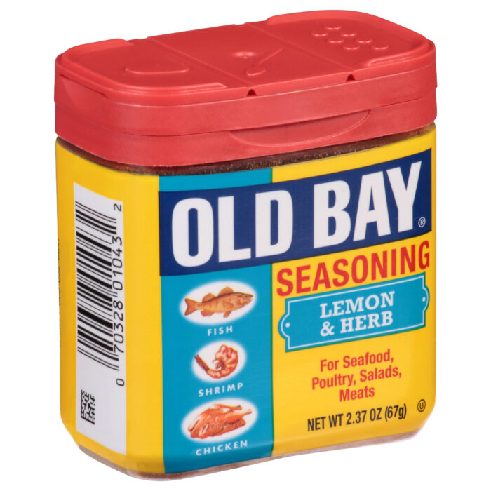 Old Bay, Seasonings Lemon And Herb, Case Of 12, 2.37 Oz - Image 1