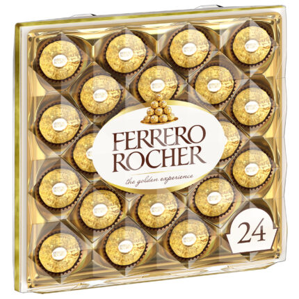 Ferrero Rocher, Fine Hazelnut Chocolates, Case Of 6, 10.6 Oz