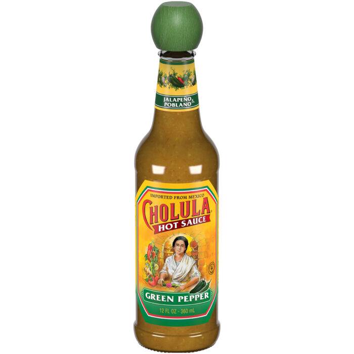 Cholula, Hot Sauce Green Pepper, Case Of 12, 12 Fl Oz - Image 1
