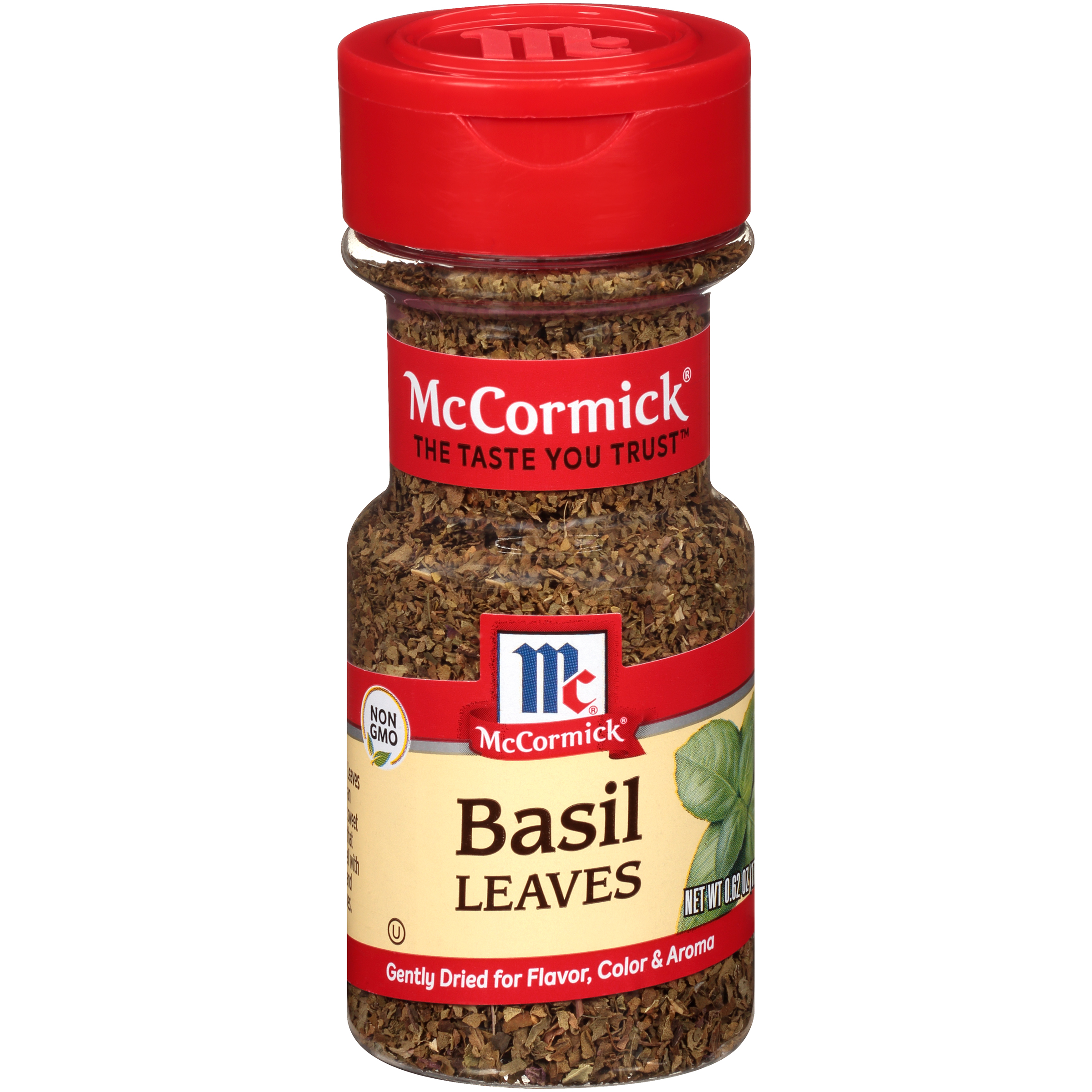 x119plgzwtiymvtneek1jpg_SupplierMcCormick.jpg Mccormick, Mc Cormick Spice Basil Leaves, Case Of 6, .62 Oz - Image 1