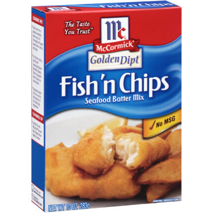 Golden Dipt, Seafood Batter Mix Fish N' Chips, Case Of 8, 10 Oz