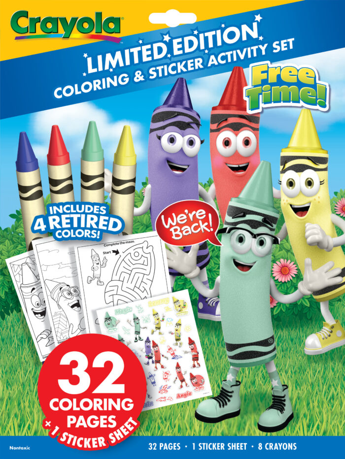 Crayola Clr/Act Set 1,Limited Edit Prog,18Pk - Image 1